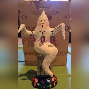 Jim Shore A Grave Situation Ghost Figurine